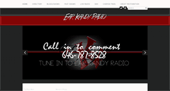 Desktop Screenshot of earkandyradio.com